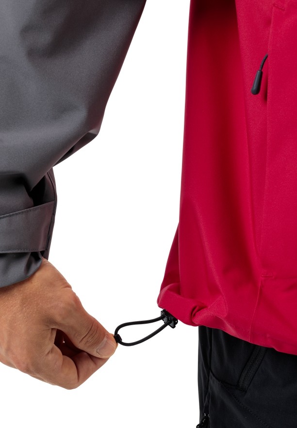 Red Men Jack Wolfskin Feldberg Hoody Rain Jackets | 29796367