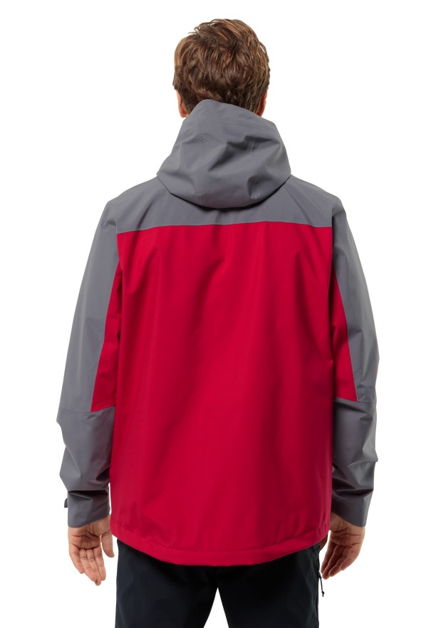 Red Men Jack Wolfskin Feldberg Hoody Rain Jackets | 29796367