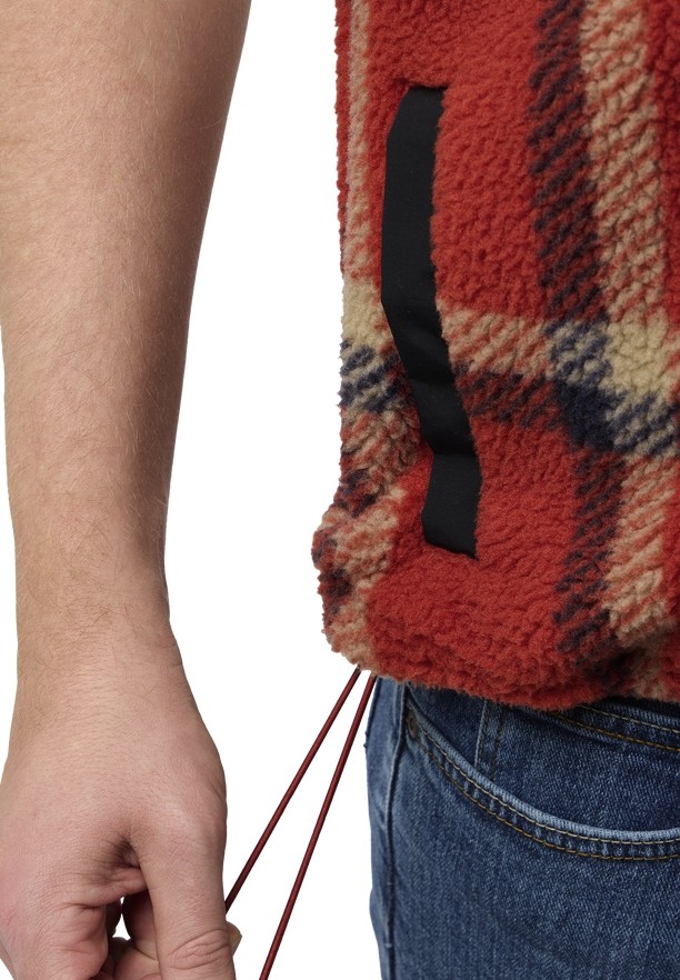 Red Men Jack Wolfskin Felslicht Check Vest | 16404292
