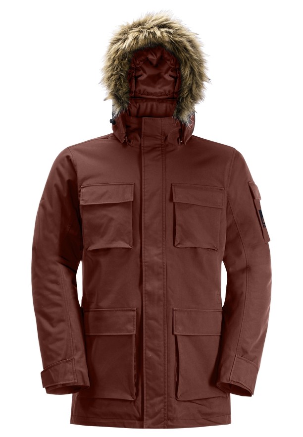 Red Men Jack Wolfskin Glacier Canyon Coats | 71435161