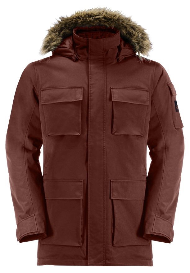 Red Men Jack Wolfskin Glacier Canyon Coats | 71435161