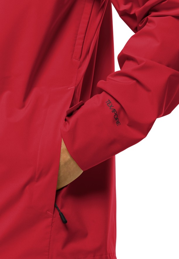 Red Men Jack Wolfskin Highest Peak 3l Rain Jackets | 55320715