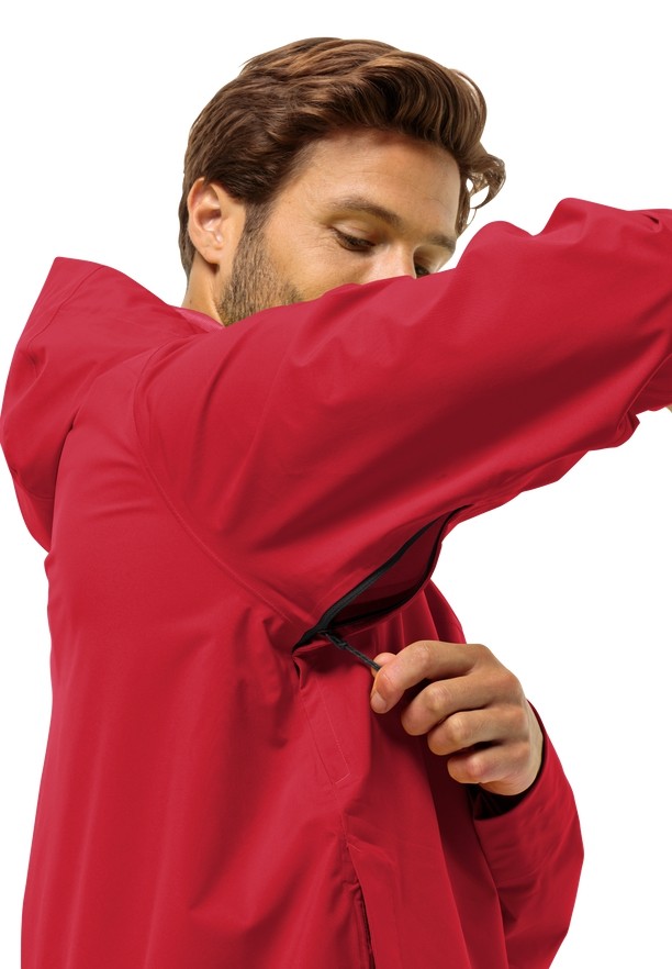 Red Men Jack Wolfskin Highest Peak 3l Rain Jackets | 55320715