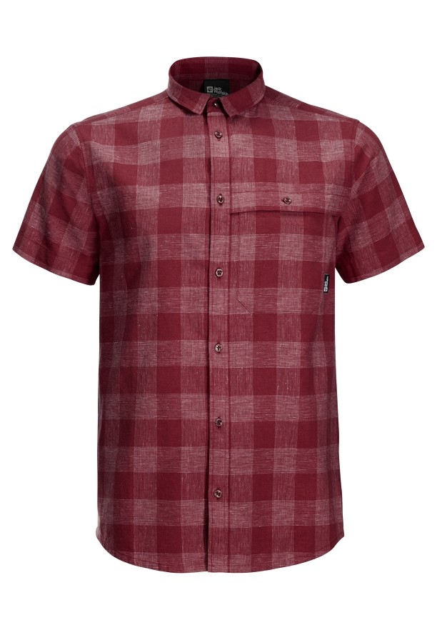 Red Men Jack Wolfskin Highlands Shirts | 36226055