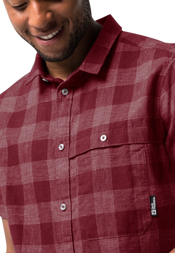 Red Men Jack Wolfskin Highlands Shirts | 36226055