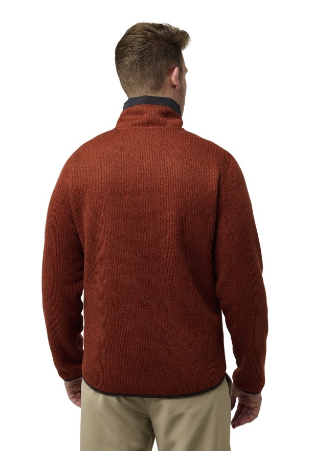 Red Men Jack Wolfskin Kaminfeuer Fleece Jackets | 90262438