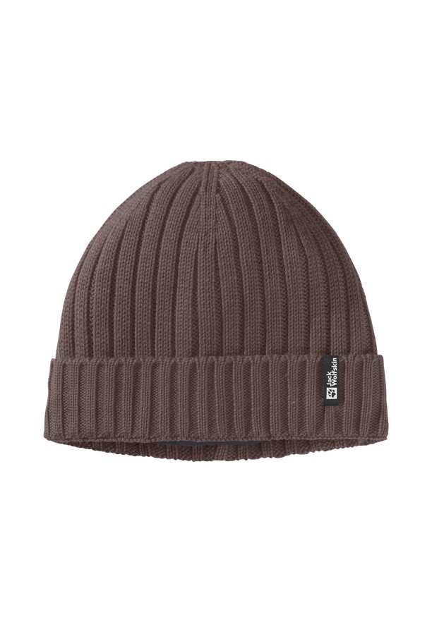 Red Men Jack Wolfskin Rib Knit Beanie | 49198227