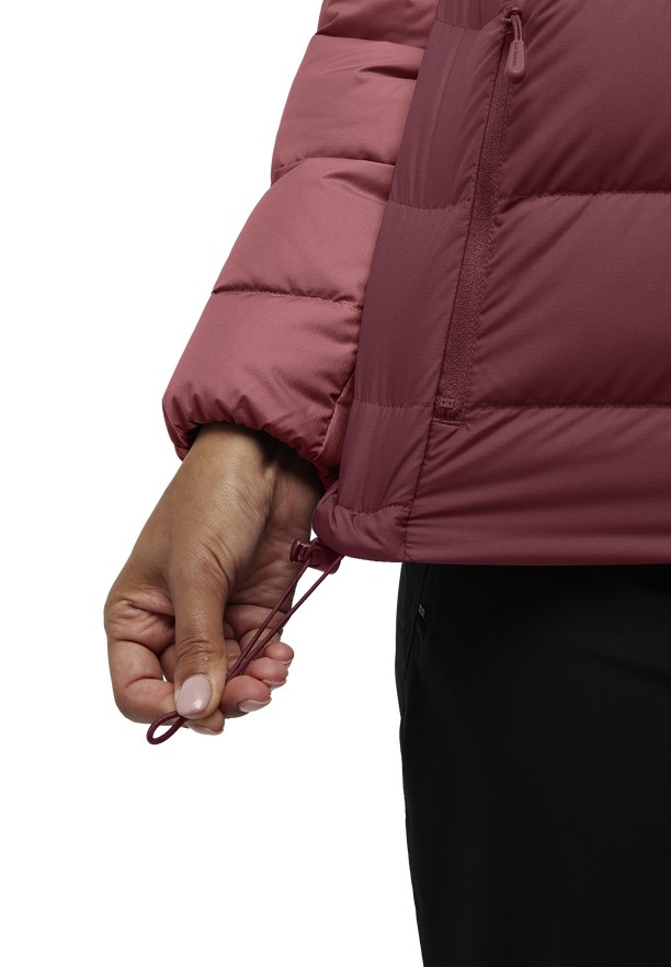Red Women Jack Wolfskin Ather Down Jackets | 85819555