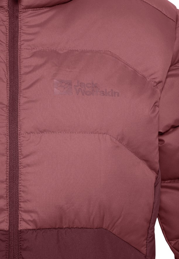 Red Women Jack Wolfskin Ather Down Jackets | 85819555