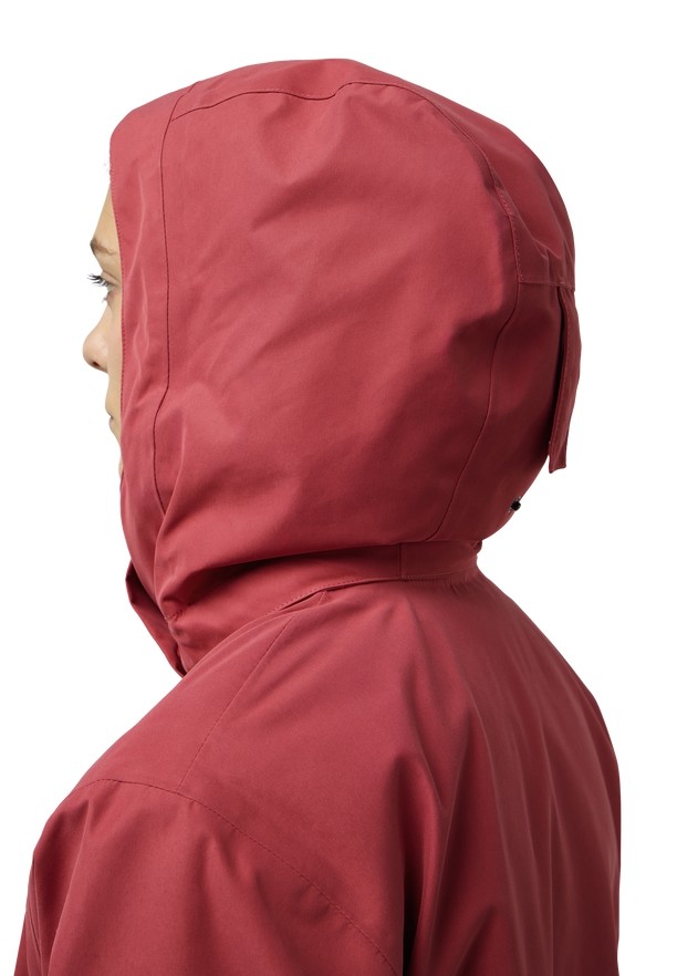 Red Women Jack Wolfskin Baylight 3in1 Coats | 41534510