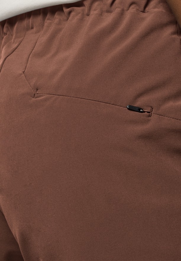 Red Women Jack Wolfskin Bike Commute Pants | 29163156