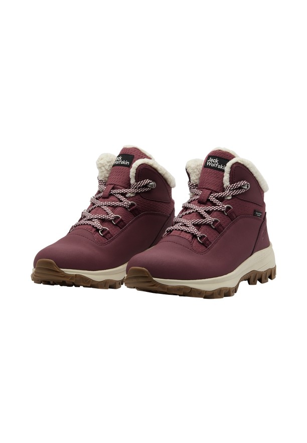 Red Women Jack Wolfskin Everquest Texapore Mid Winter Shoes | 91232535