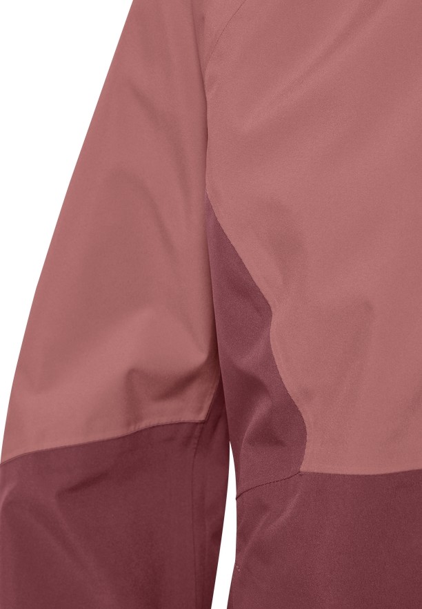 Red Women Jack Wolfskin Glaabach 3in1 Jackets | 36677396