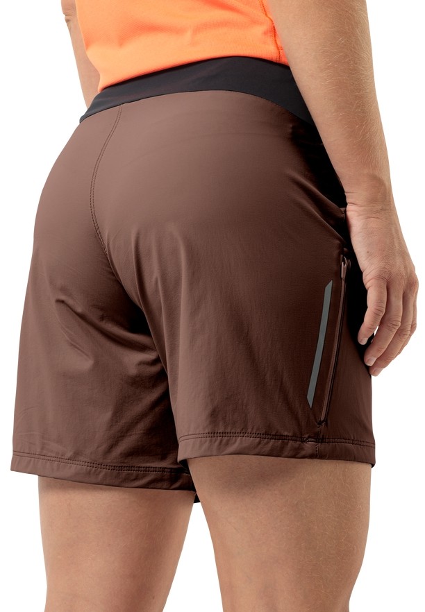 Red Women Jack Wolfskin Gravex Shorts | 12879188
