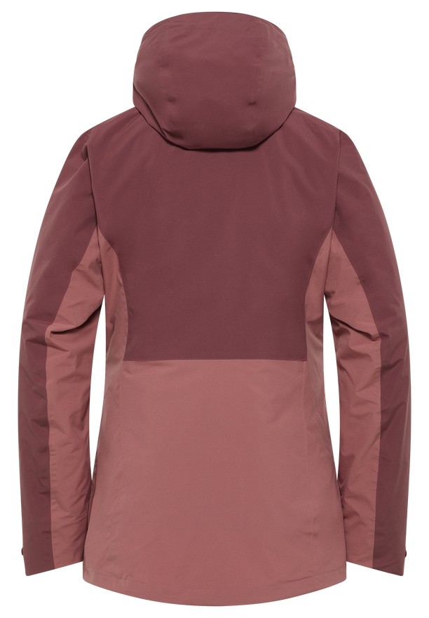 Red Women Jack Wolfskin Hunberg 3in1 Jackets | 20701900