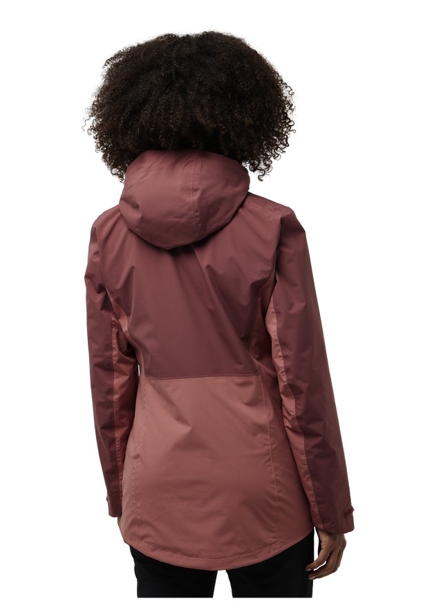 Red Women Jack Wolfskin Hunberg 3in1 Jackets | 20701900