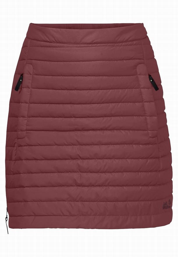 Red Women Jack Wolfskin Iceguard Skirts | 87260392