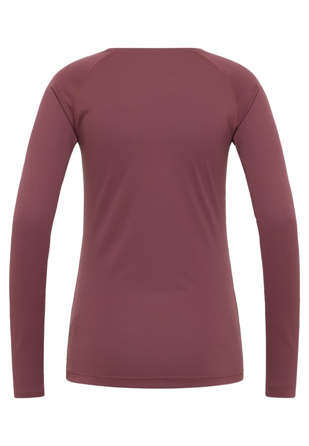 Red Women Jack Wolfskin Infinite Light Ls T Shirts | 79696840