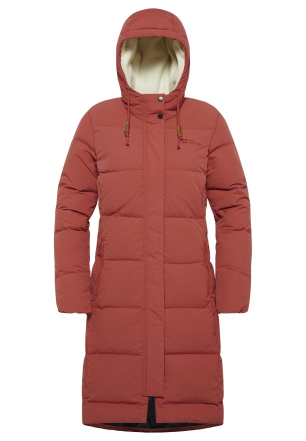 Red Women Jack Wolfskin Nordlicht Down Coats | 47412713