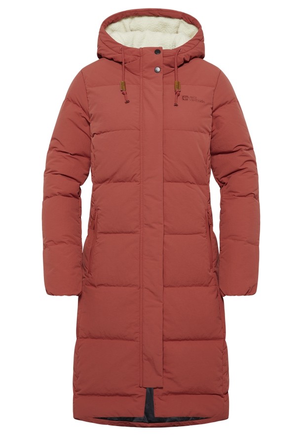 Red Women Jack Wolfskin Nordlicht Down Coats | 47412713