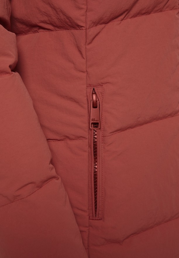 Red Women Jack Wolfskin Nordlicht Down Coats | 47412713
