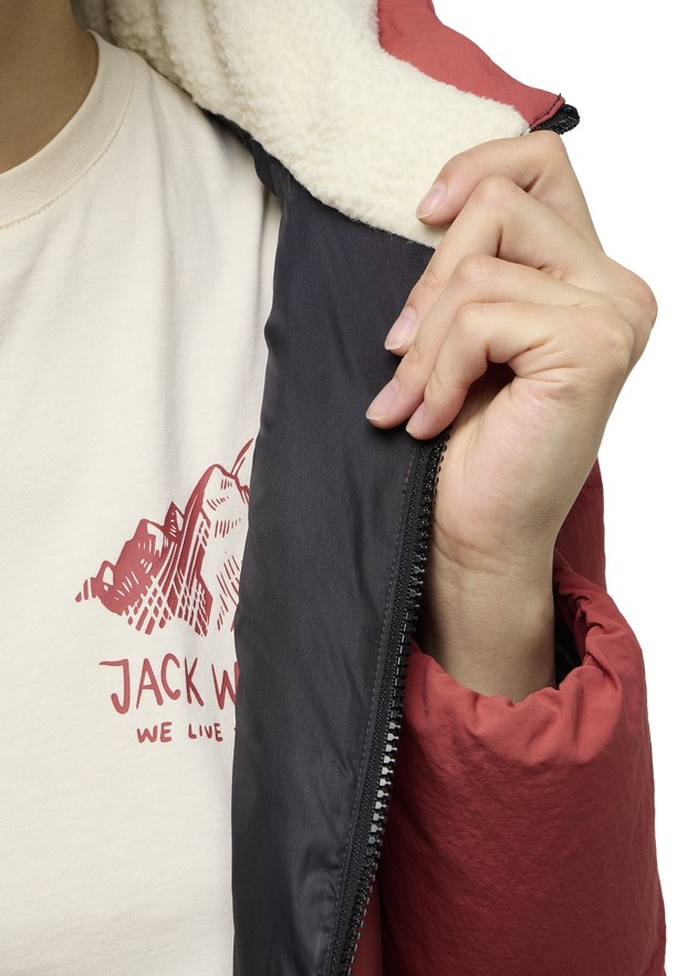 Red Women Jack Wolfskin Nordlicht Down Coats | 47412713