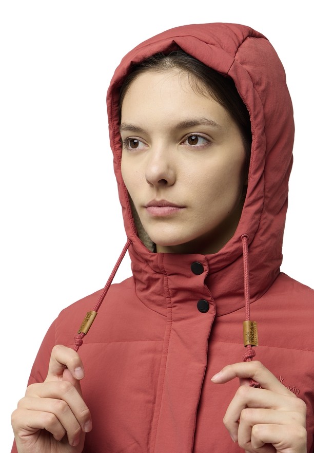 Red Women Jack Wolfskin Nordlicht Down Coats | 47412713