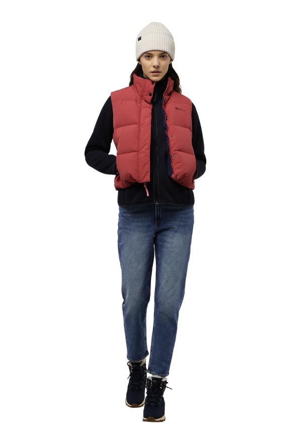 Red Women Jack Wolfskin Nordlicht Vest | 19236017