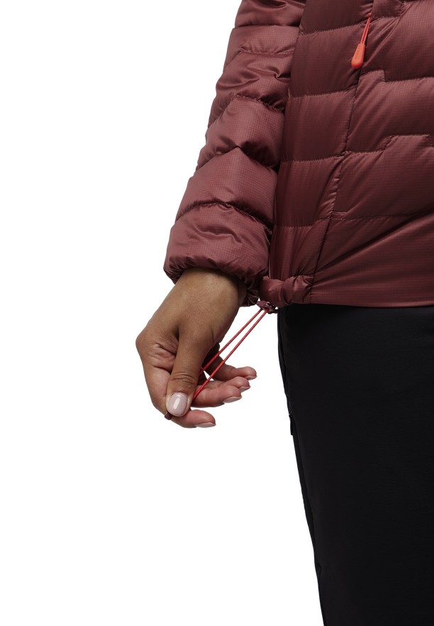 Red Women Jack Wolfskin Passamani Down Jackets | 83739410