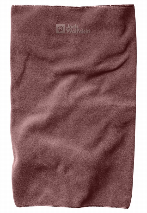 Red Women Jack Wolfskin Real Stuff Loop Scarf | 56440306