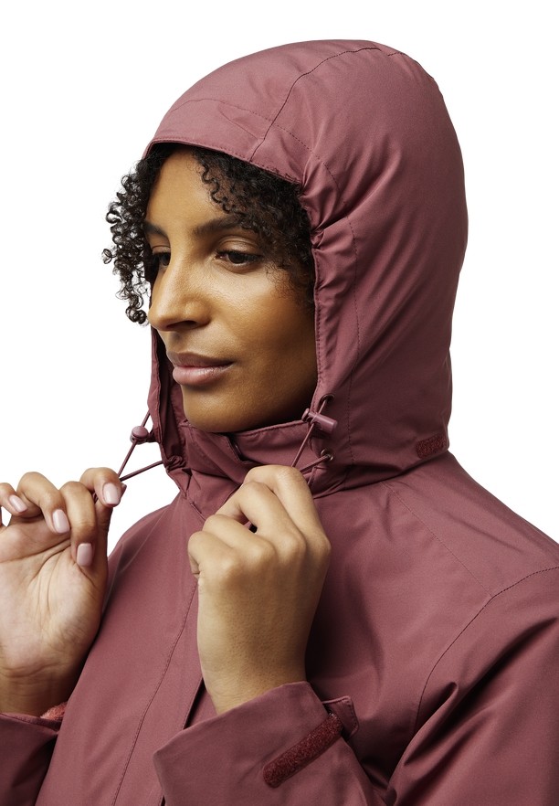 Red Women Jack Wolfskin Rotwand 3in1 Jackets | 17305308