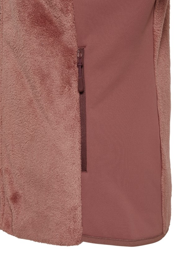 Red Women Jack Wolfskin Rotwand Fz Fleece Jackets | 99698097