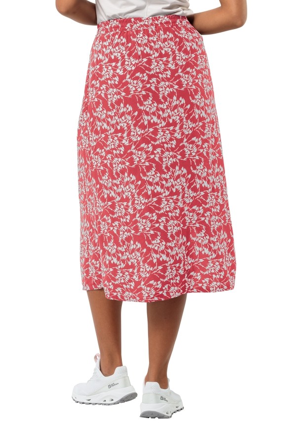 Red Women Jack Wolfskin Sommerwiese Skirts | 95470387