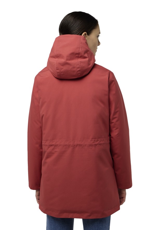 Red Women Jack Wolfskin Wintertor Coats | 90119564
