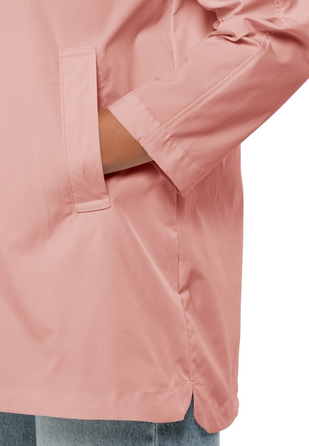 Rose Women Jack Wolfskin Desert Wind Softshell Jackets | 41877616