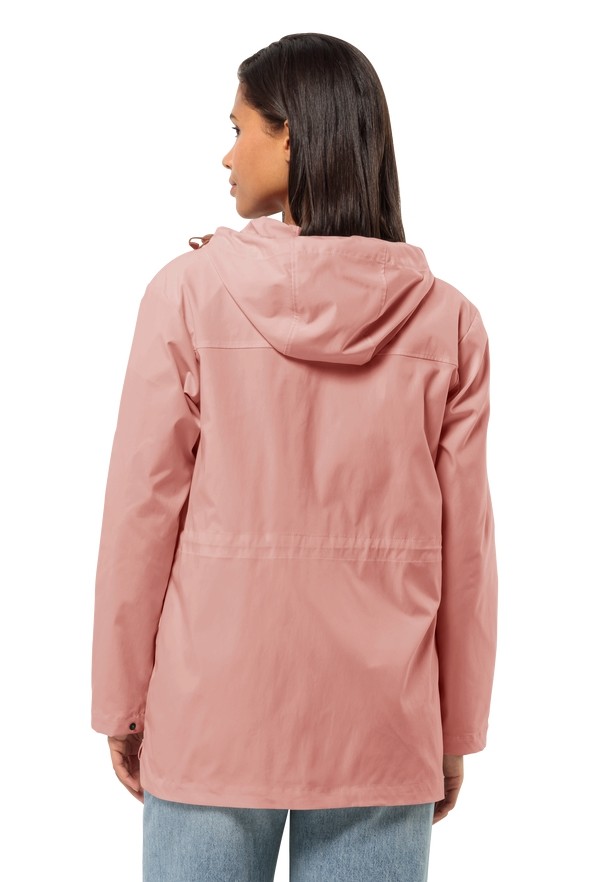 Rose Women Jack Wolfskin Desert Wind Softshell Jackets | 41877616
