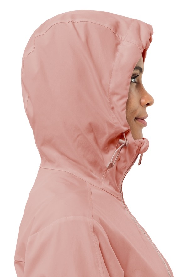 Rose Women Jack Wolfskin Desert Wind Softshell Jackets | 41877616