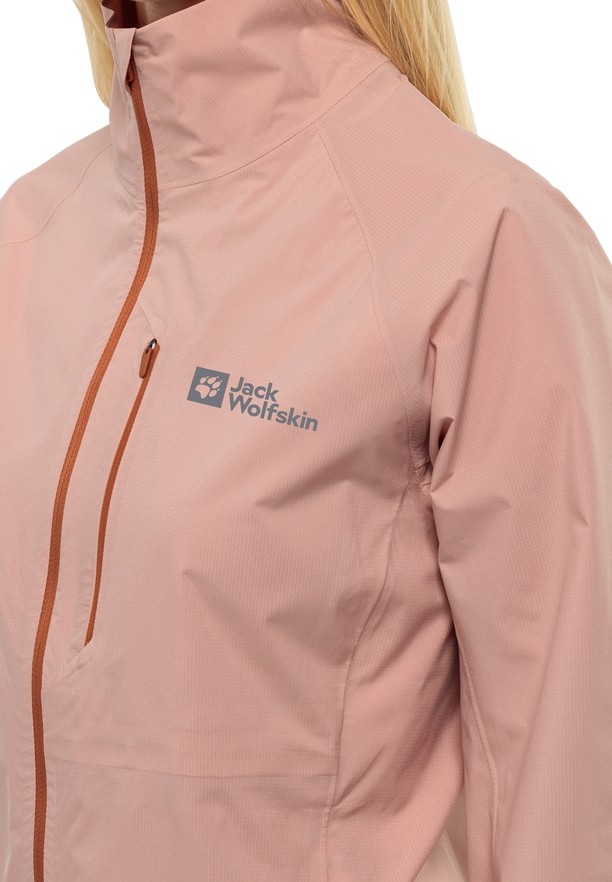 Rose Women Jack Wolfskin Gravex 2.5l Rain Jackets | 74550500