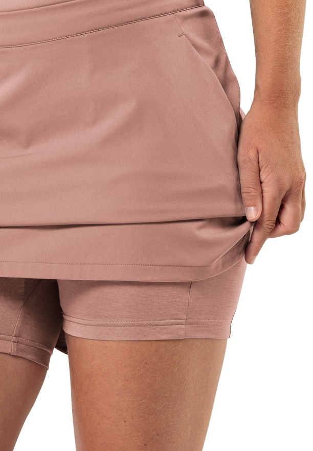 Rose Women Jack Wolfskin Hiking Alpine Skorts | 95198243