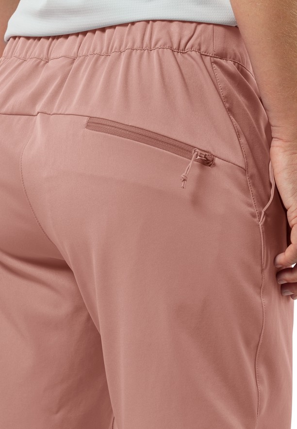 Rose Women Jack Wolfskin Hiking Alpine Shorts | 78611398