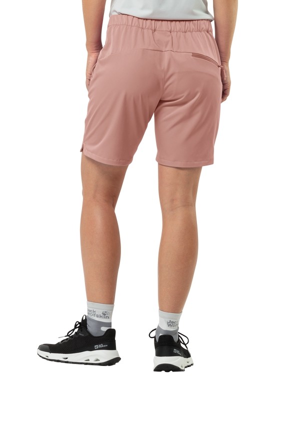 Rose Women Jack Wolfskin Hiking Alpine Shorts | 78611398
