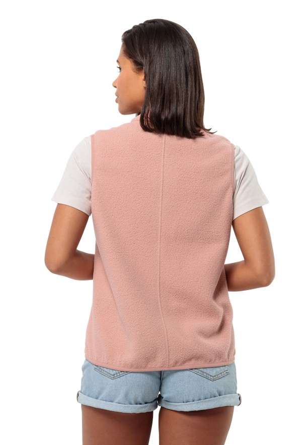 Rose Women Jack Wolfskin Light Curl Vest | 19892987