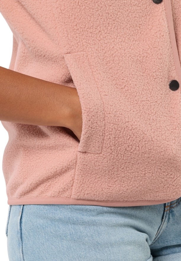 Rose Women Jack Wolfskin Light Curl Vest | 19892987
