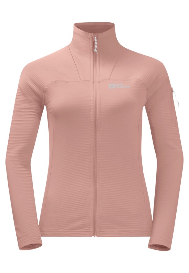Rose Women Jack Wolfskin Prelight Fz Fleece Jackets | 58699868