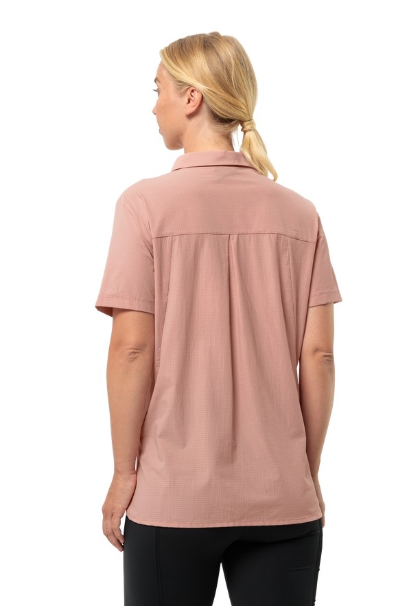 Rose Women Jack Wolfskin Vandra S/s Shirts | 41637503