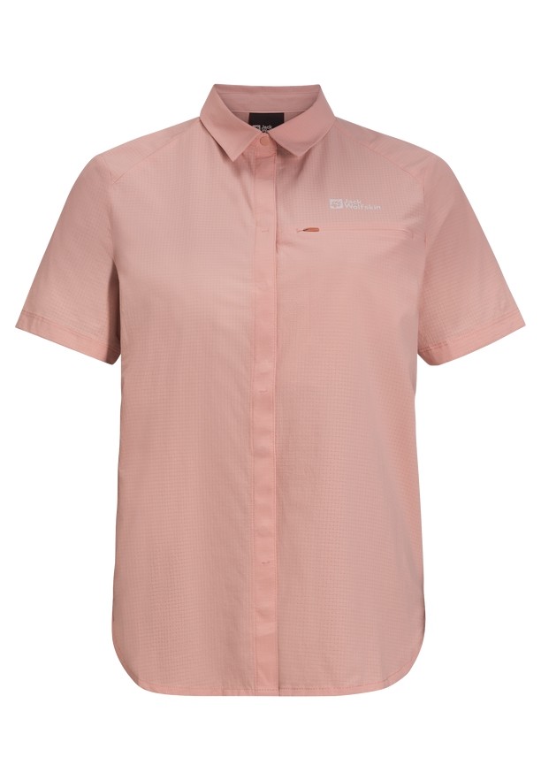 Rose Women Jack Wolfskin Vandra S/s Shirts | 41637503