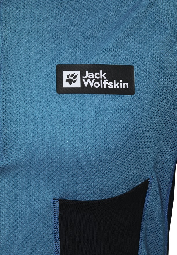 Turquoise Men Jack Wolfskin Expdn Octa Hz T Shirts | 51649981