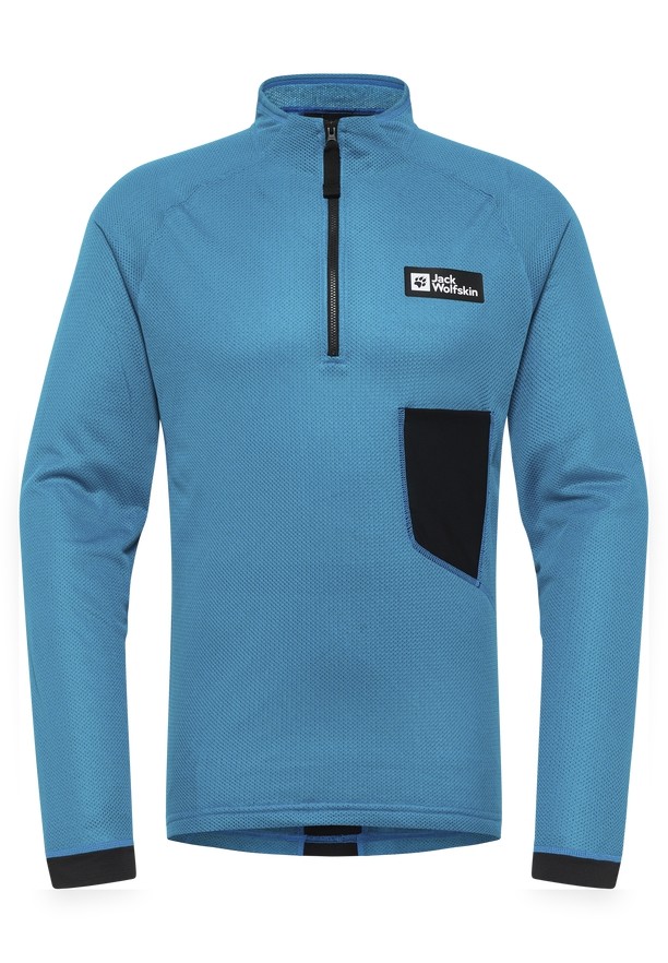 Turquoise Men Jack Wolfskin Expdn Octa Hz T Shirts | 51649981