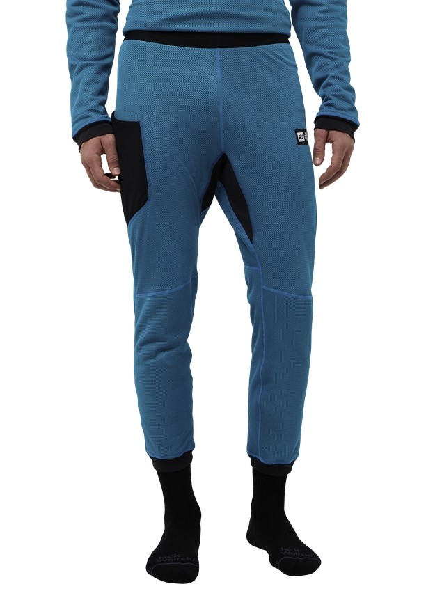 Turquoise Men Jack Wolfskin Expdn Octa Tight | 70680202