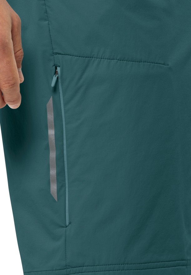 Turquoise Men Jack Wolfskin Gravex Shorts | 54898428